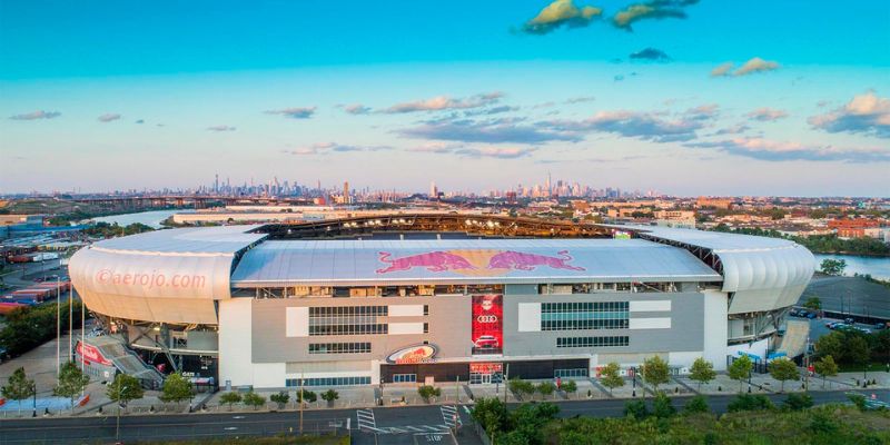 Hình ảnh toàn cảnh Red Bull Arena từ trên cao